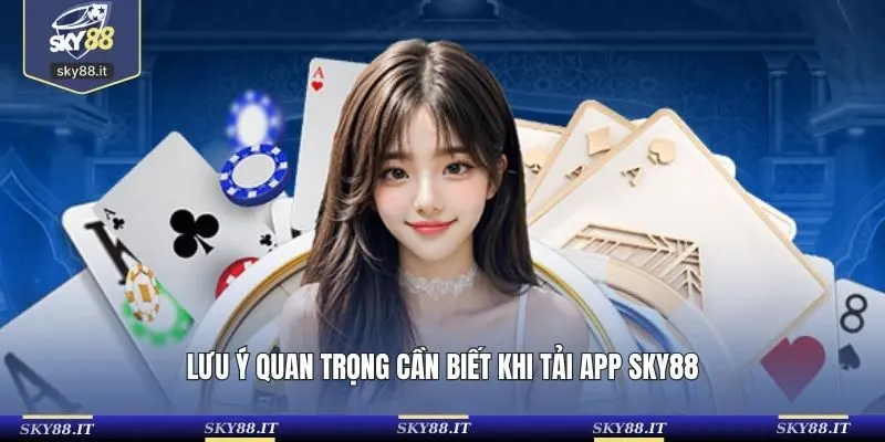Lưu ý quan trọng cần biết khi tải app SKY88